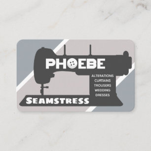 Phoebe Seamstress Carte de visite