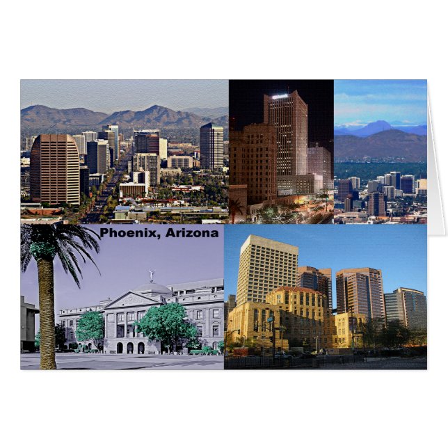 Phoenix Arizona Montage (Devant horizontal)