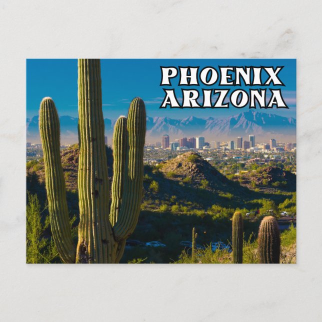 Phoenix Arizona Travel Souvenir Carte postale (Devant)