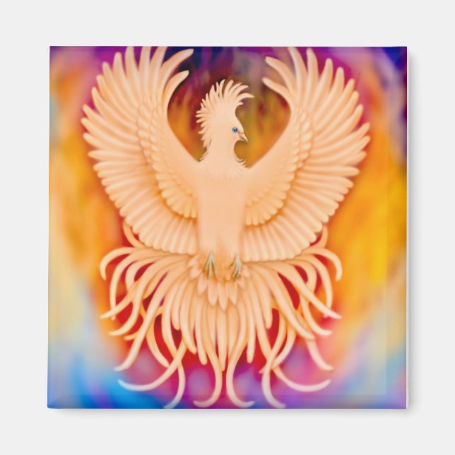Phoenix Bird Magnet (Devant)