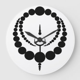 Phoenix Cercles de cultures Horloge murale