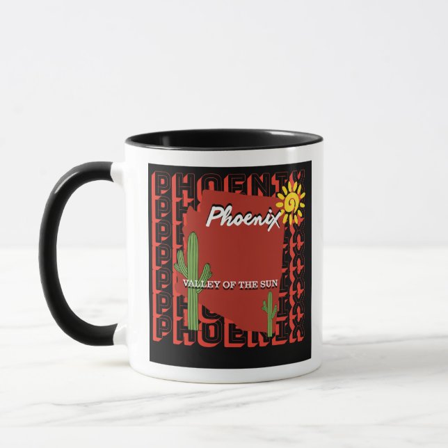 Phoenix coffee mug  (Gauche)