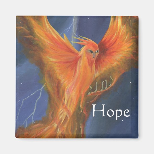 Phoenix Hope Magnet (Devant)