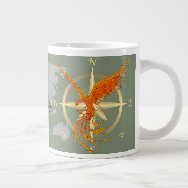 Phoenix Jumbo Mug (Droite)