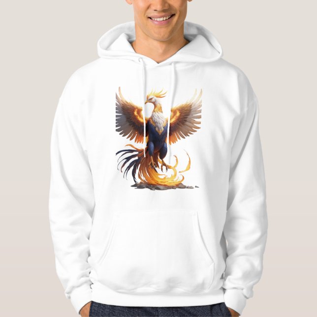 Phoenix Rise Sweat - shirt à capuche 🔥 Mythique F (Devant)