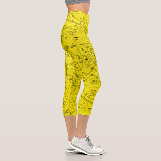 Phoenix TAC Graphique Capri Leggings (Droite)