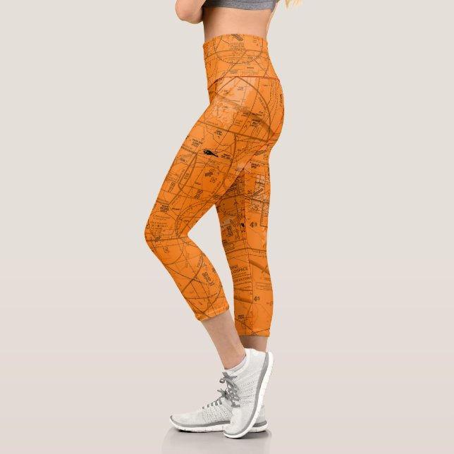 Phoenix TAC Graphique Capri Leggings (Gauche)