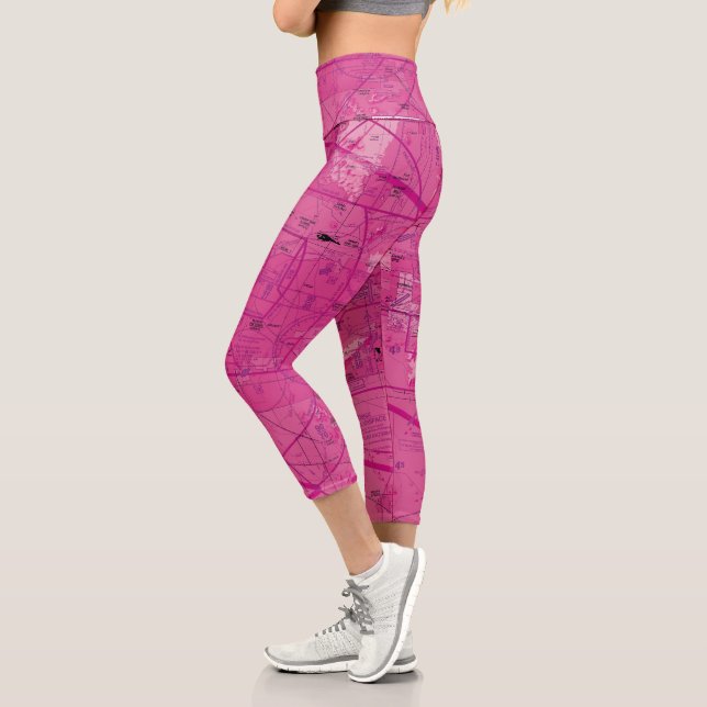 Phoenix TAC Graphique Capri Leggings (Gauche)