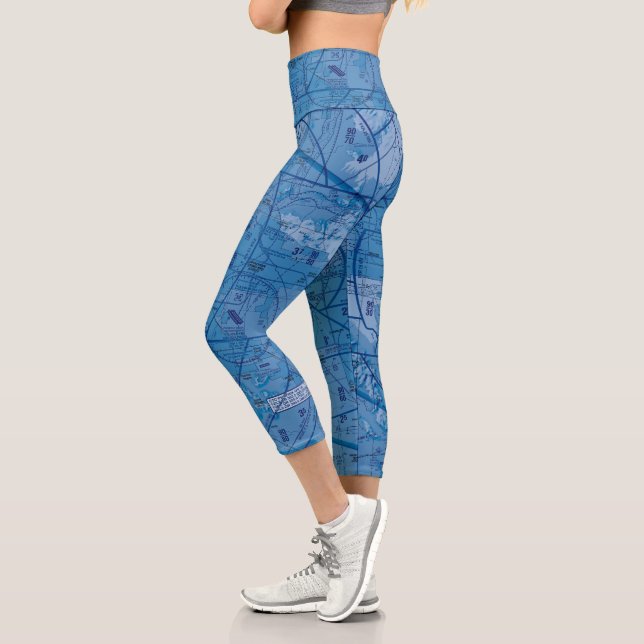 Phoenix TAC Graphique Capri Leggings (Gauche)