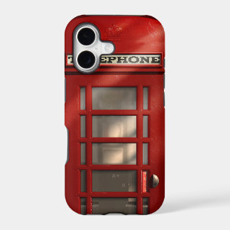 Phonebox rouge britannique vintage