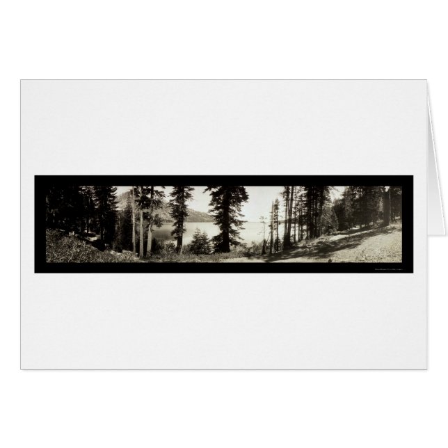 Photo 1906 du lac Leaf (Devant horizontal)
