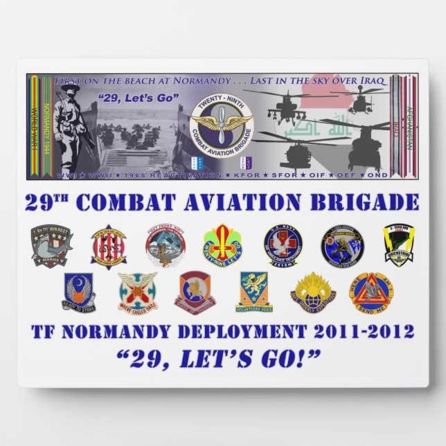 Photo 29 Plaque de déploiement de l'ACR (Devant)
