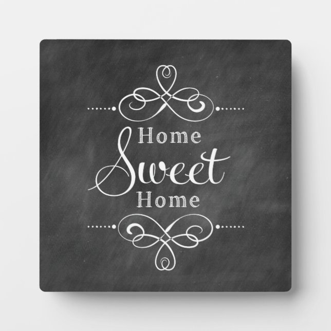 Photo Accueil Sweet Home Plaque (Devant)