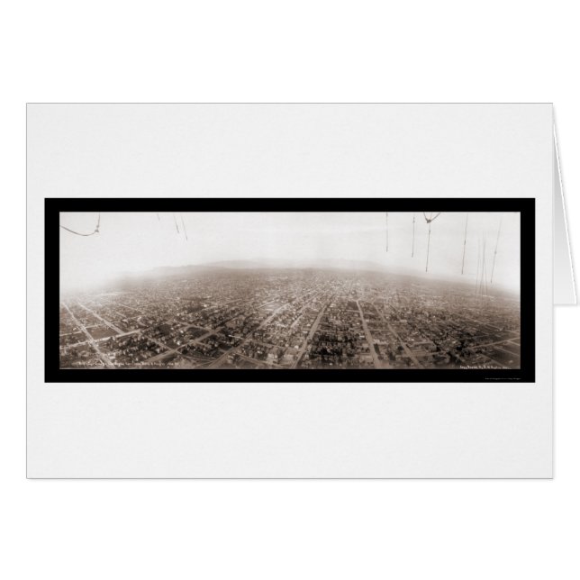 Photo aérienne de Los Angeles 1902 (Devant horizontal)