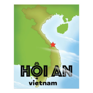 Photo Affiche de voyage Hoi An Vietnam impression d'art