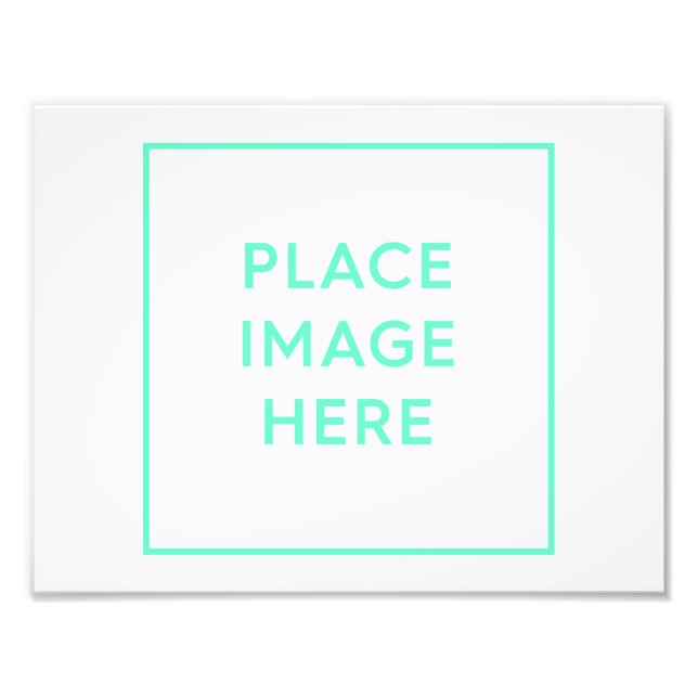 Photo agrandissement Imprimer - 11 po x 8,5 po (Devant)