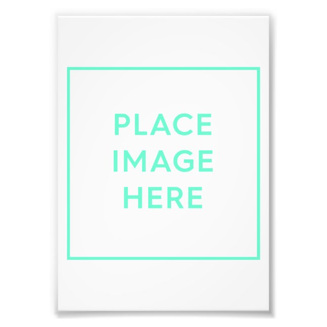 Photo agrandissement Imprimer - 5 po x 7 po (Devant)