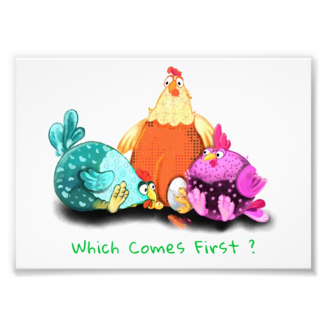 Photo Agro Imprimer Poulets En Attente Oeuf À Hatc (Devant)