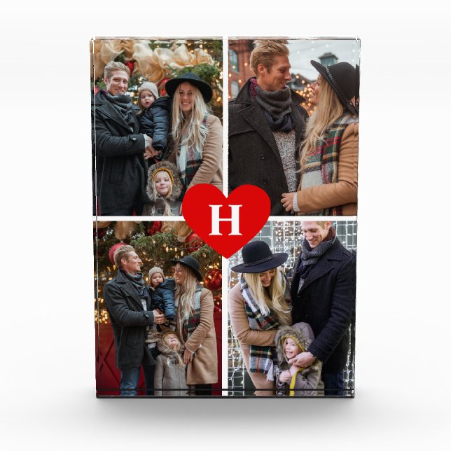 Photo Ajoutez votre propre bloc décoré d'un monogramme (Devant)