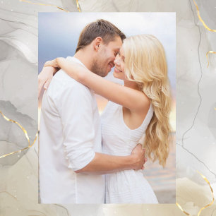 PHOTO ALLER AVEC VELLUM FAIRE-PART DE MARIAGE
