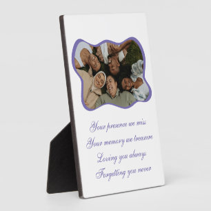 Photo Ami dans les bois Plaque de table 5x7 avec Easel