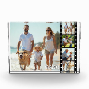 Photo Ancien film multi-photo, bloc de photos de famille