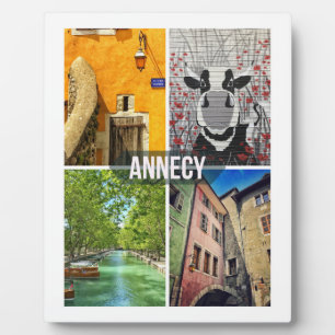 Photo Annecy Plaque with Easel