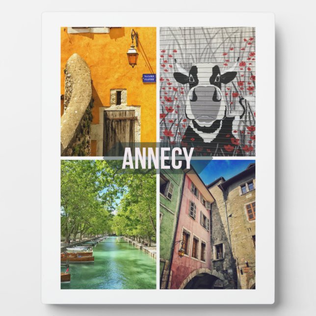 Photo Annecy Plaque with Easel (Devant)