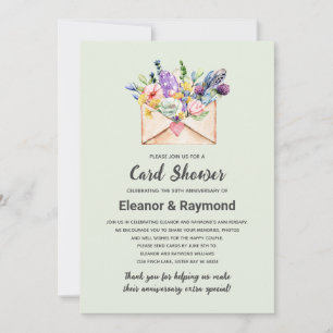 Photo Anniversaire Carte Douche Invitation