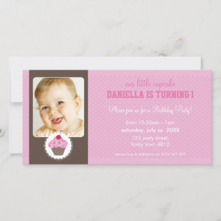 PHOTO ANNIVERSAIRE INVITATION :: cupcake 3L