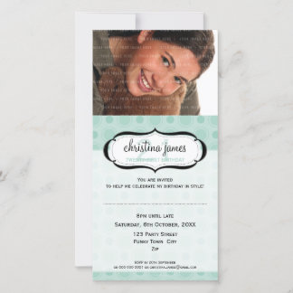 PHOTO ANNIVERSAIRE INVITATIONS :: délicieux 3