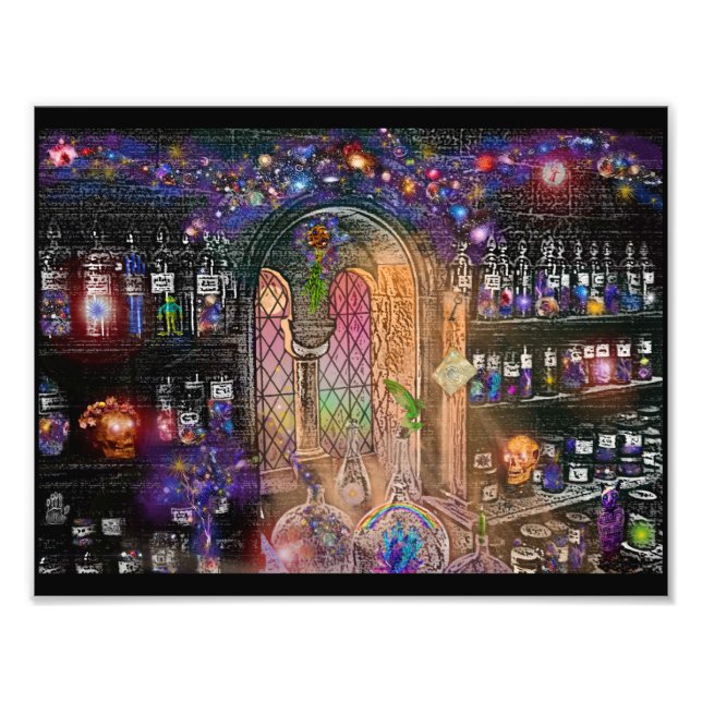 Photo Apothecaire mystique - Impression d'art (Devant)