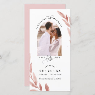 Photo Arch, Mariage Blush Enregistrer La Date Sign