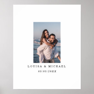 Photo Autre Mariage Poster du livre d'hôtes