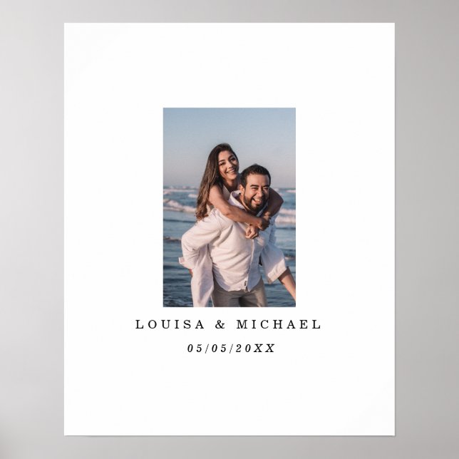 Photo Autre Mariage Poster du livre d'hôtes (Devant)