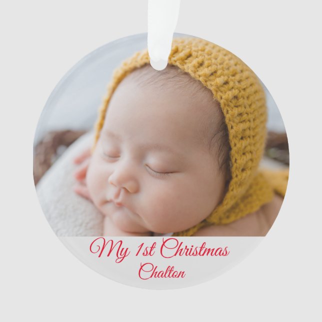 Photo Baby First Christmas (devant)