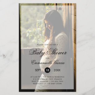 Photo Baby shower budgétaire neutre pour les femme