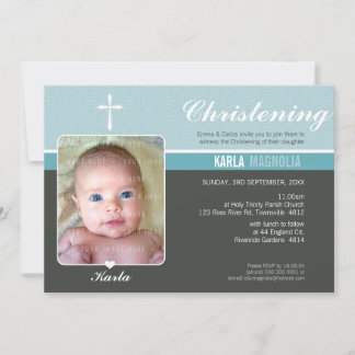 PHOTO BAPTISM INVITATION :: peace 5 L