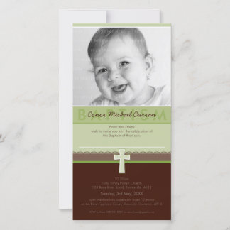 PHOTO BAPTISME INVITATIONS :: pure 6
