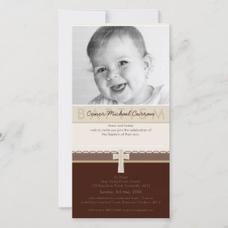 PHOTO BAPTISME INVITATIONS :: pure 7