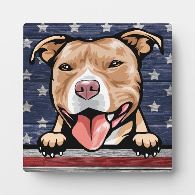 Photo Belle Plaque de Chiens (Devant)