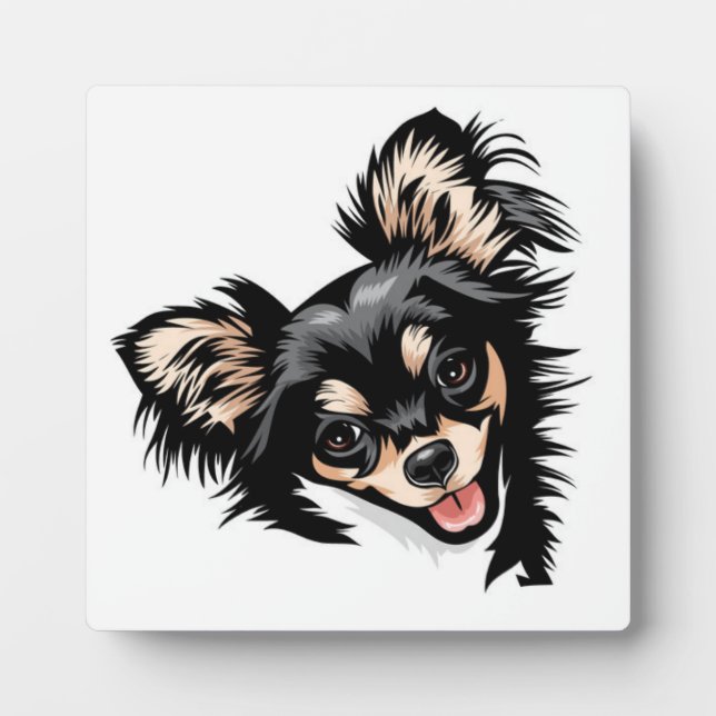 Photo Belle Plaque de Chiens (Devant)