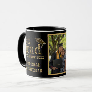Photo Black Gold élégant Mug