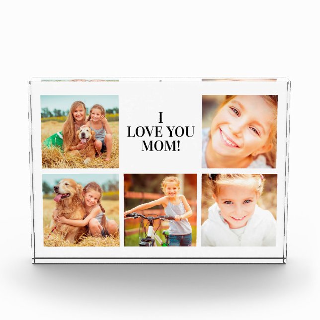 Photo Bloc de 5 photos pour maman (Devant)