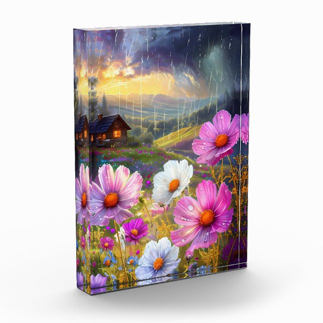 Photo Blooms en bloc : un affichage artistique (Gauche)