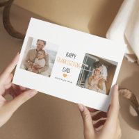 Photo & Bon thanksgiving moderne Papa