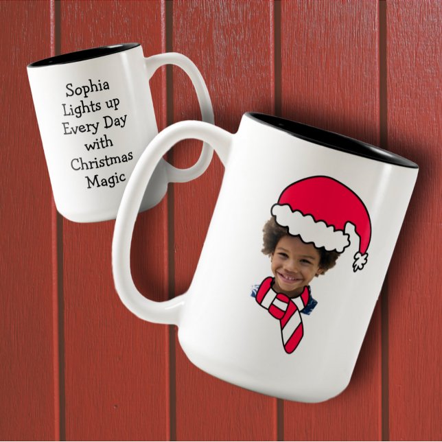 Photo Booth Mug personnalisable Père Noël (Créateur téléchargé)