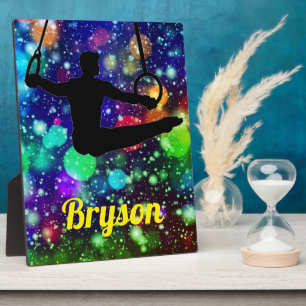 Photo Boys Gymnastique anneaux Tabletop Plaque avec Ease