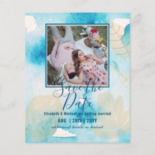 PHOTO BUDGET LeahG Enregistrer Dates Aquarelles Ab