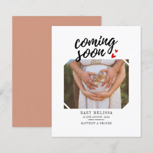 Photo Budget Prochainement Faire-part de grossesse